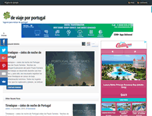 Tablet Screenshot of deviajeporportugal.com